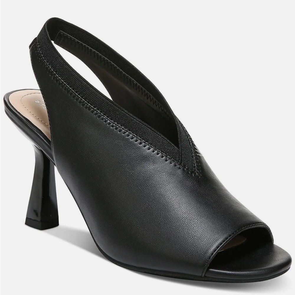 Alfani Sling Back Open Toe Black Sandals Size 8.5 New In Box